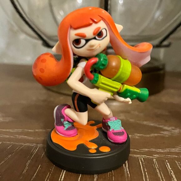 NINTENDO Inkling Girl Amiibo Splatoon - Picture 1 of 3
